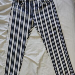 Scotch and Soda slim fit striped pants